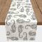 Watercolor Seahorse Indoor/Outdoor Table Runner